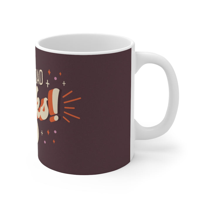 Dad Coffee Mug | Dad Coffee Mug - My Dad Rocks | sumoearth 🌎