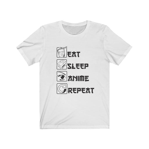 Eat Sleep Anime Repeat Women's T Shirt