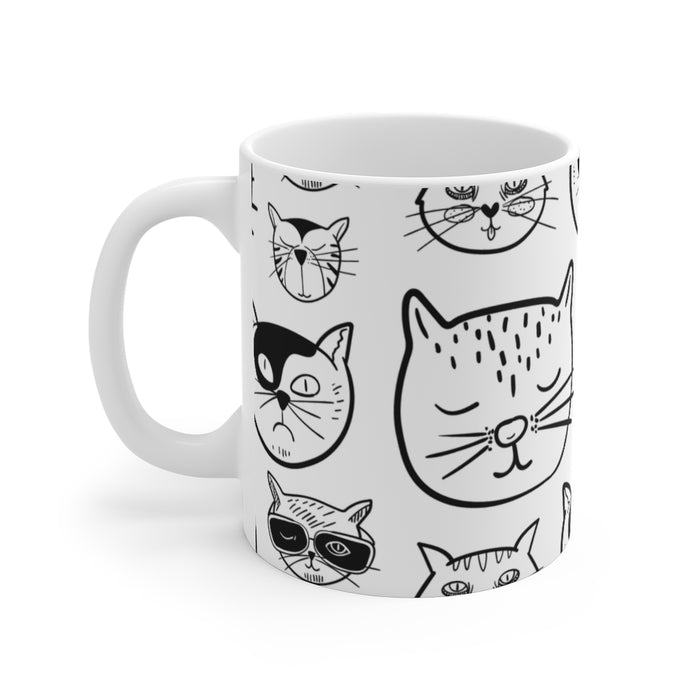 Mug | Hipster Cats | Cat Coffee Mug | sumoearth 🌎