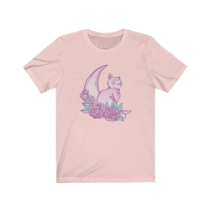 Cat Moon Women's T Shirt