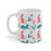 Cat Coffee Mug | Silhouettes and Flowers | Cat Coffee Mug | sumoearth 🌎