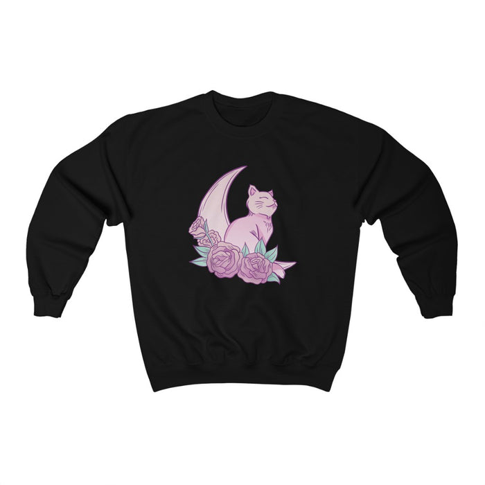 Cat Moon Unisex Sweatshirt