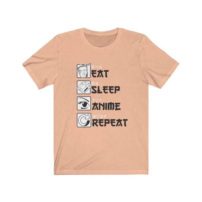 Eat Sleep Anime Repeat Women's T Shirt