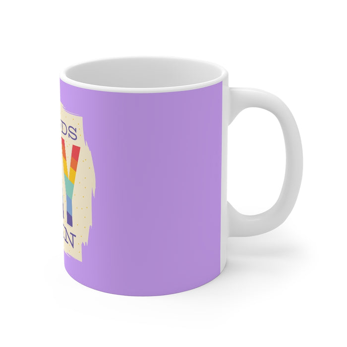Rainbow Coffee Mug | Rainbow Coffee Mug - Sounds Gay I'm In | sumoearth 🌎